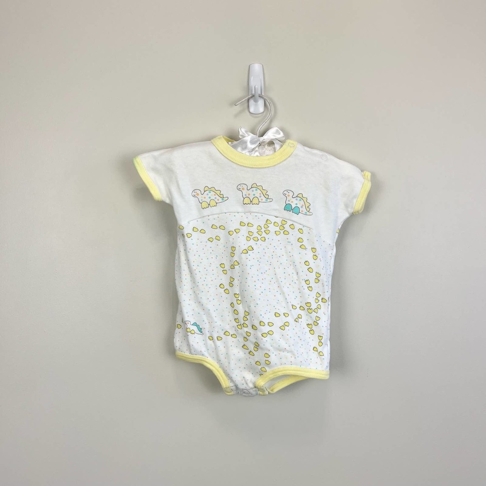 Vintage Carter's Elephant Bodysuit Large 18 Months USA